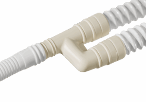 3 weg Y connector 18/16 mm voor flexibele condensslang