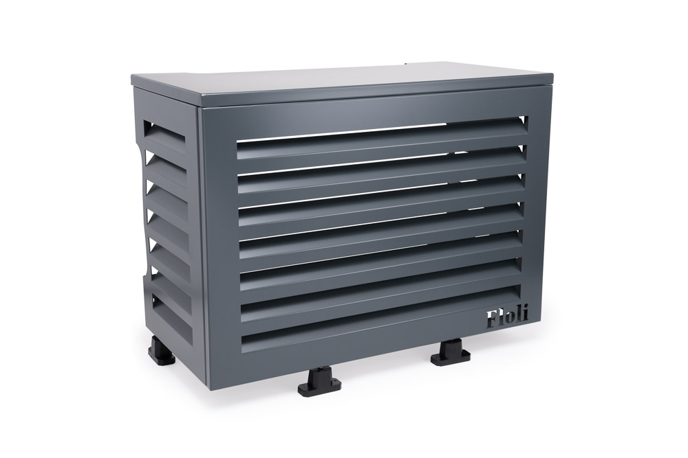 Airco-Cover Aluminium Floli GRIJS - Afbeelding 2
