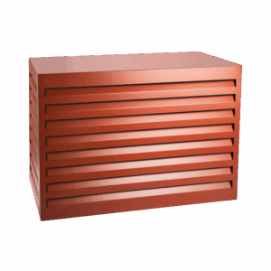 Airco-Cover Aluminium Floli ROOD - LARGE