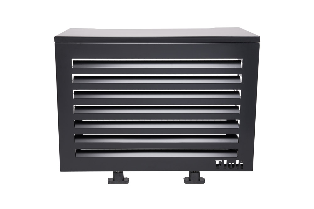 Airco-Cover Aluminium Floli ZWART - LARGE - Afbeelding 3