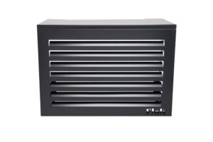 Airco-Cover Aluminium Floli ZWART