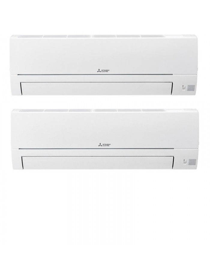 Mitsubishi Electric Duo-Split Wand Airco 12000+12000 - Afbeelding 2