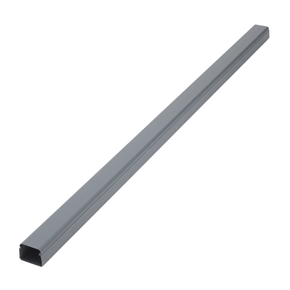 Airco montagekanaal GRIJS 80x60 mm - 2 Meter