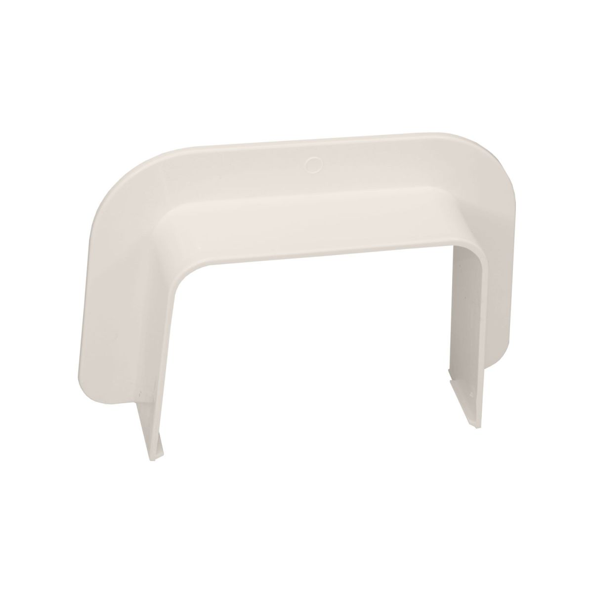 Muurrosette vlak Crèmewit 80x60 mm voor airco montagekanaal DOOS met 16 stuks - Afbeelding 2