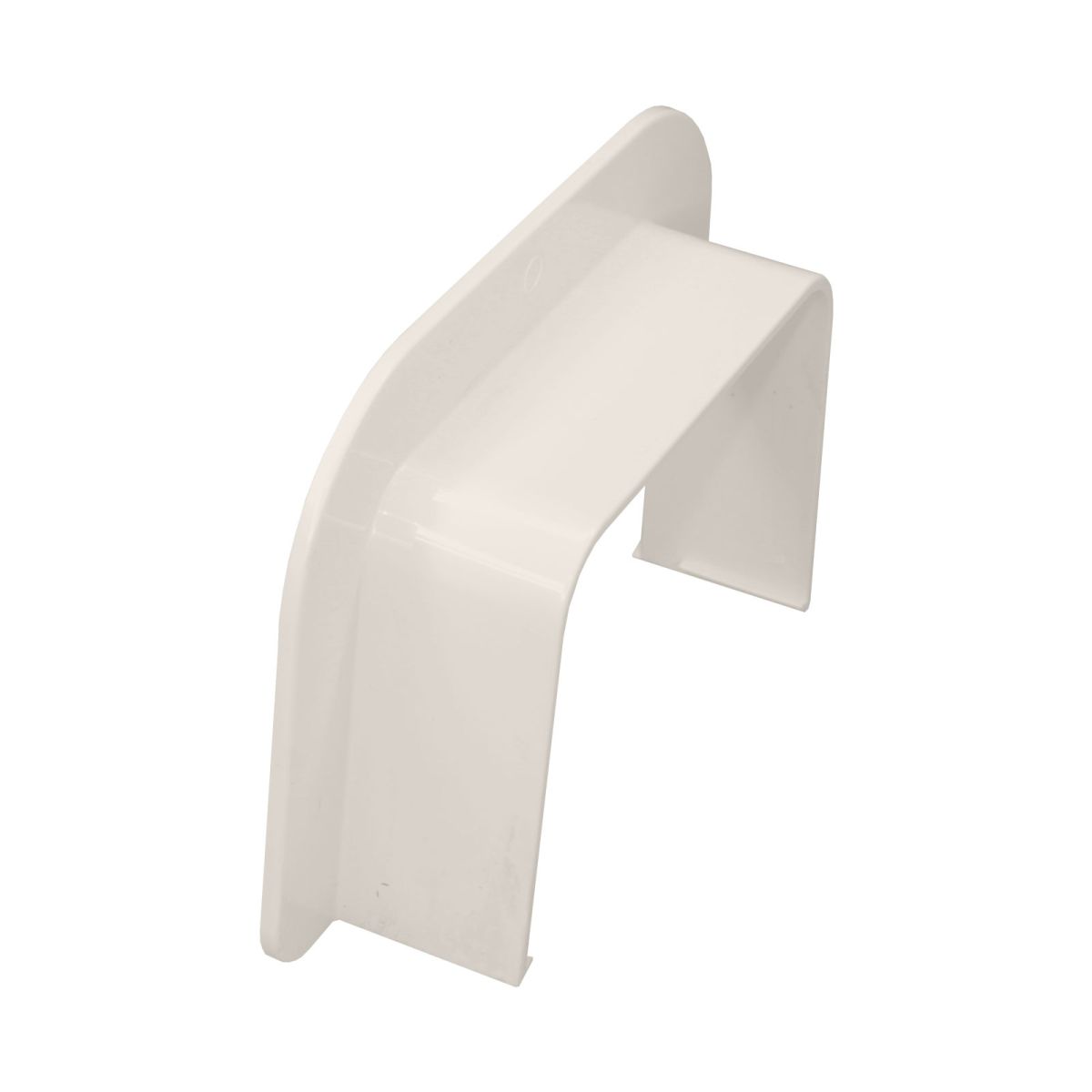 Muurrosette vlak Crèmewit 80x60 mm voor airco montagekanaal DOOS met 16 stuks - Afbeelding 3