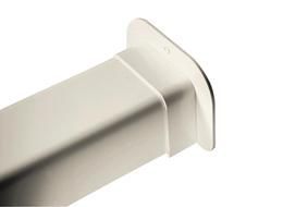 Muurrosette vlak Crèmewit 80x60 mm voor airco montagekanaal - Afbeelding 4