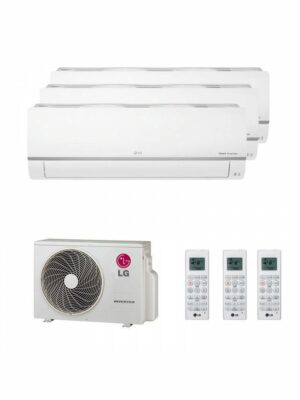 LG Triple-Split Wand Airco 9000+12000+12000
