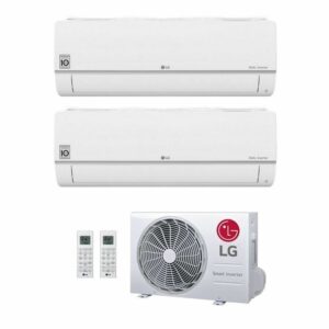 LG Duo-Split Wand Airco 12000+12000