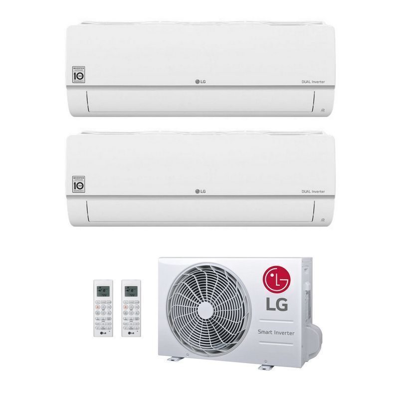 LG Duo-Split Wand Airco 12000+12000