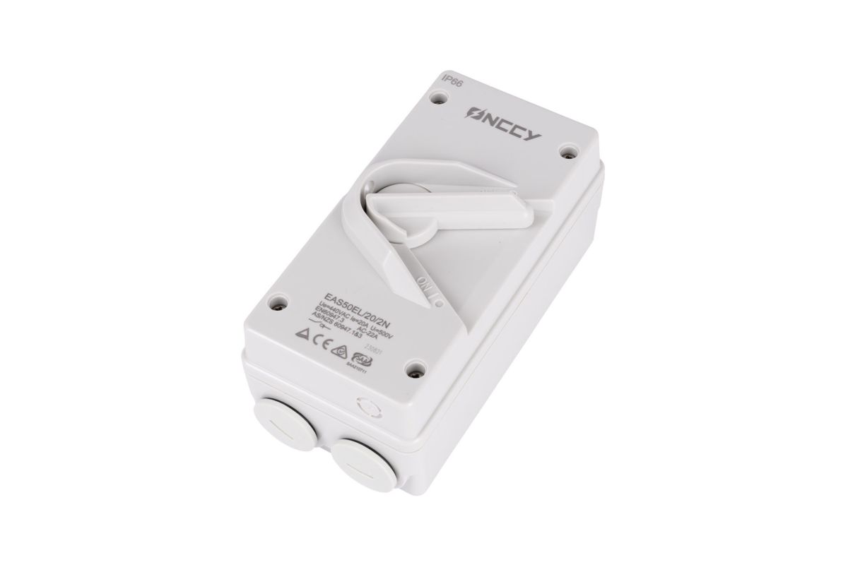 Werkschakelaar 3P 22A