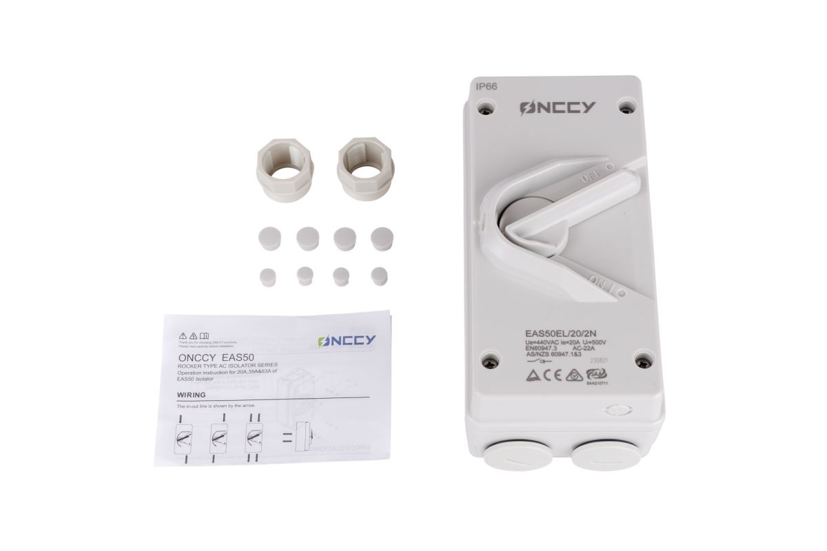 Werkschakelaar 3P 22A - Afbeelding 2